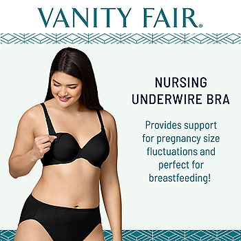 Vanity Fair Womens Nursing Underwire Bra 75294 - Damask Neutral - 34d :  Target