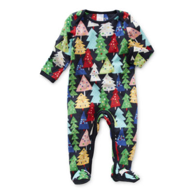 North Pole Trading Co. Baby Unisex Long Sleeve One Piece Pajama