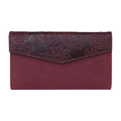 Julia Buxton Organizer Clutch Womens RFID Blocking Wallet