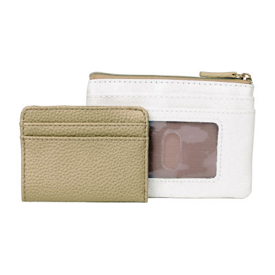 Julia Buxton Large Id Coin Case Womens RFID Blocking Wallet