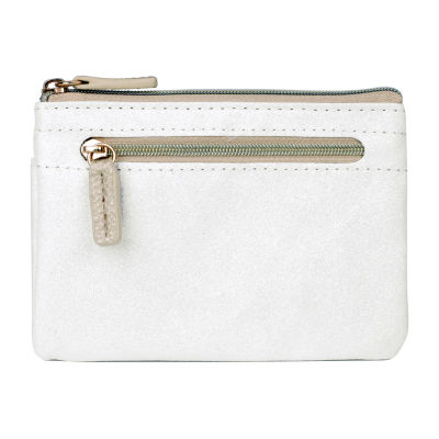 Julia Buxton Large Id Coin Case Womens RFID Blocking Wallet