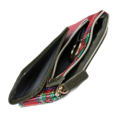 Julia Buxton Large Id Coin Case Womens RFID Blocking Wallet