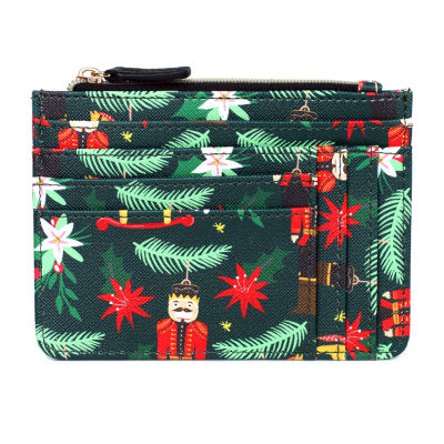 Julia Buxton Slot Coin Case Wallet, Color Holiday Nutcracker JCPenney
