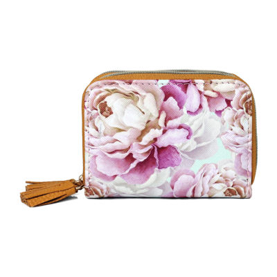 Julia Buxton Wizard Wallet, Color: Winter Peony - JCPenney