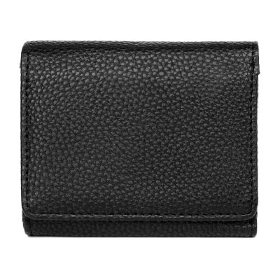 Julia Buxton Medium Trifold Womens RFID Blocking Wallets