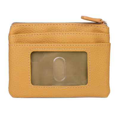 Julia Buxton Large Id Coin Case Womens RFID Blocking Wallet