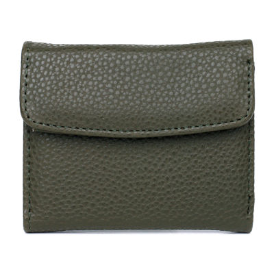 Julia Buxton Mini Trifold Womens RFID Blocking Trifold Wallet