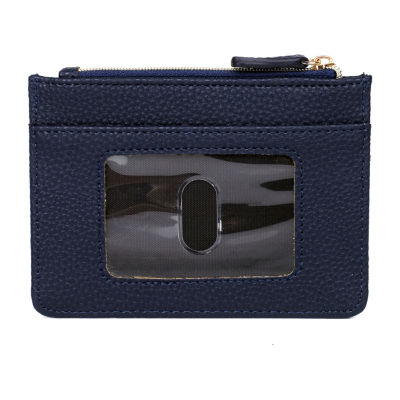 Julia Buxton Slot Coin Case Womens RFID Blocking Wallet