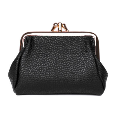 Julia Buxton Triple Frame Womens RFID Blocking Wallet