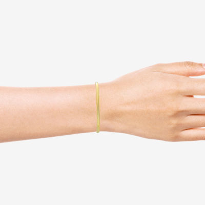 14K Gold Kids' Bangle Bracelet