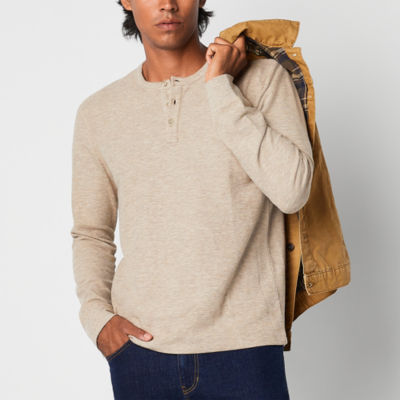 Henley shirt under on sale flannel