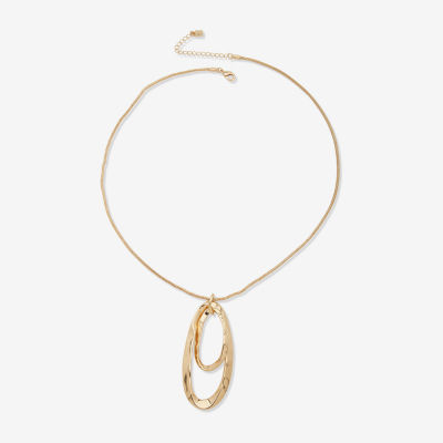 Worthington Womens 26 Inch Pendant Necklaces