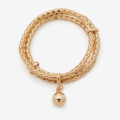 Worthington 3-pc. Herringbone Stretch Bracelet