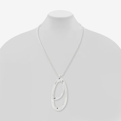 Worthington Womens 26 Inch Pendant Necklace