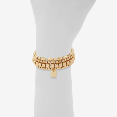 a.n.a Gold Tone 4-pc. Stretch Bracelet