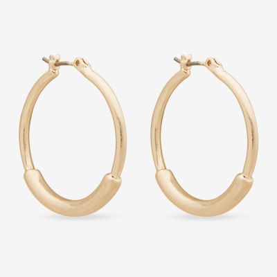 a.n.a Tube Hoop Earrings