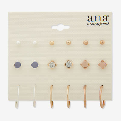 a.n.a 9 Pair Earring Set