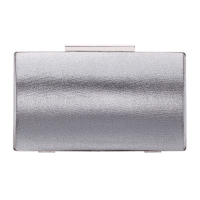 I. Miller Cutie Crystal Front Curved Minaudiere Embellished Evening Bag