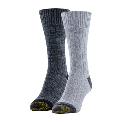 Gold Toe Soft Cable 2 Pair Crew Socks Womens