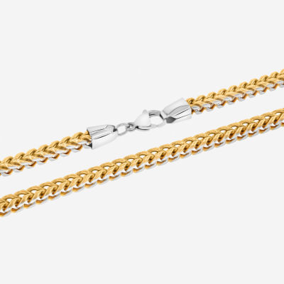 Stainless Steel 24 Inch Link Chain Necklace