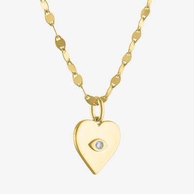 Diamond Addiction (G-H / Si2-I1) Womens Diamond Accent Lab Grown White Diamond 14K Gold Over Silver Sterling Silver 2-pc. Jewelry Set