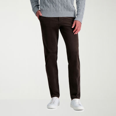 Haggar Mens Straight Fit Flat Front Pant