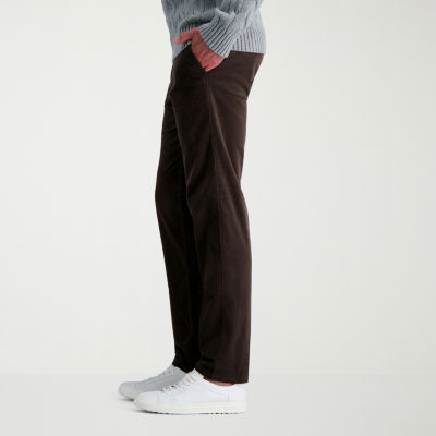 Haggar Mens Straight Fit Flat Front Pant