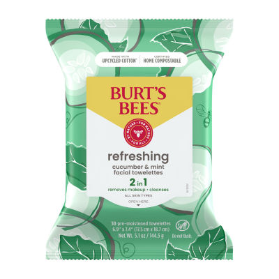 Burts Bees Cucumber Sage Facial Cleansing Towelettes