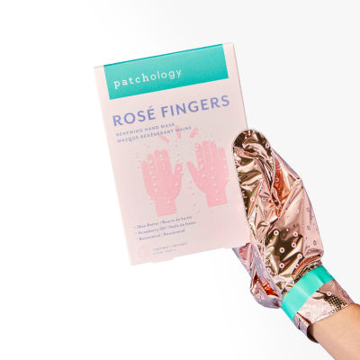 Patchology Rosé Fingers Renewing Hand Mask