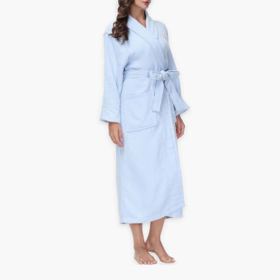 INK+IVY Womens Long Sleeve Length Robe