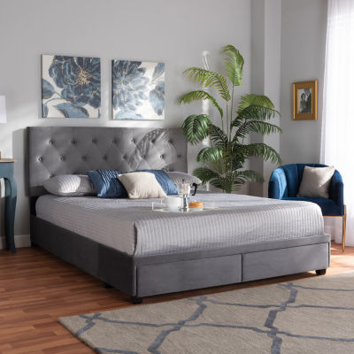 Caronia King Platform Bed