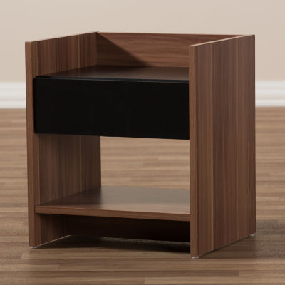 Vanda Bedroom Collection 1-Drawer Nightstand