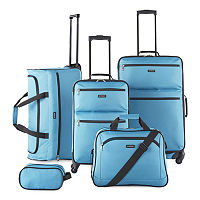 Protocol Bowden Softside 5-pc. Luggage Set, One Size , Blue
