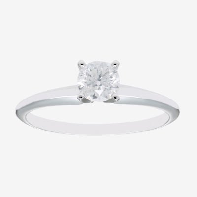 2.5 Ctw Solitaire Round Cut Engagement Ring in 18K Gold – Luxe VVS Jewelers