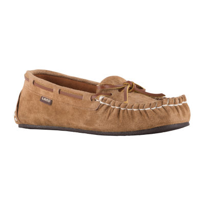 Lamo Womens Moccasin Slippers Wide Width, Color: Chestnut - JCPenney