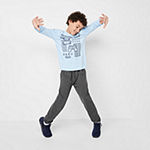 Thereabouts Little & Big Boys Jogger Cuffed Sweatpant