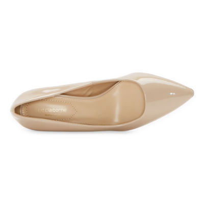 Liz Claiborne Gracie Womens Pointed Cone Heel Pumps