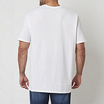 Hope & Wonder Big and Tall Mens Crew Neck Short Sleeve Regular Fit Graphic T-Shirt