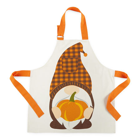 Homewear Harvest Pumpkin Gnome Apron, One Size , Brown