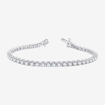 10 CT.T.W. (H-I / SI2-I1) Lab Grown Diamond Tennis Bracelet 10K Gold