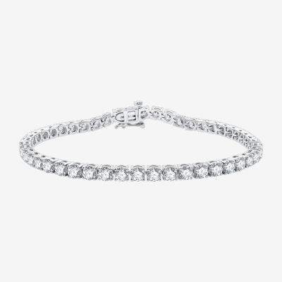 10 CT.T.W. (H-I / SI2-I1) Lab Grown Diamond Tennis Bracelet 10K Gold