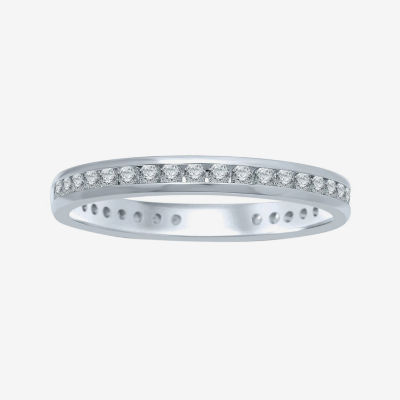 CT.T.W. Natural Diamond 14K White Gold Eternity Band