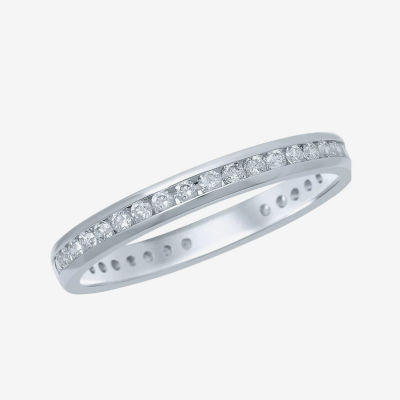 CT.T.W. Natural Diamond 14K White Gold Eternity Band