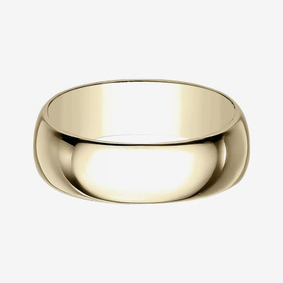8MM 14K Gold Wedding Band