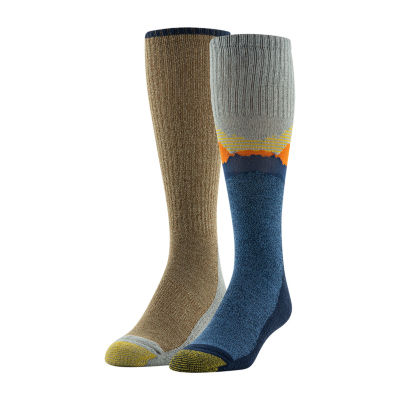 Gold Toe 2 Pair Crew Socks Mens