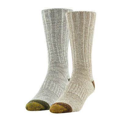 Gold Toe 2 Pair Crew Socks Mens