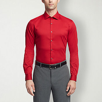 Van Heusen Men's Regular-Fit Stain Shield Dress Shirt - Macy's