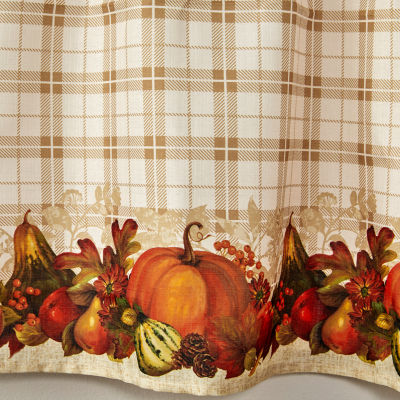 Saturday Knight Harvest Bounty 2-pc. Rod Pocket Window Tiers
