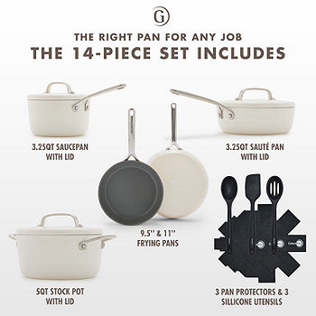 GreenPan GP5 11-Piece Cookware Set with Bonus Pan Protectors