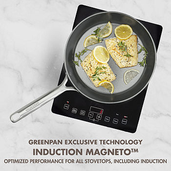 GreenPan GP5 15 Piece Ceramic Nonstick Cookware Set - Cream